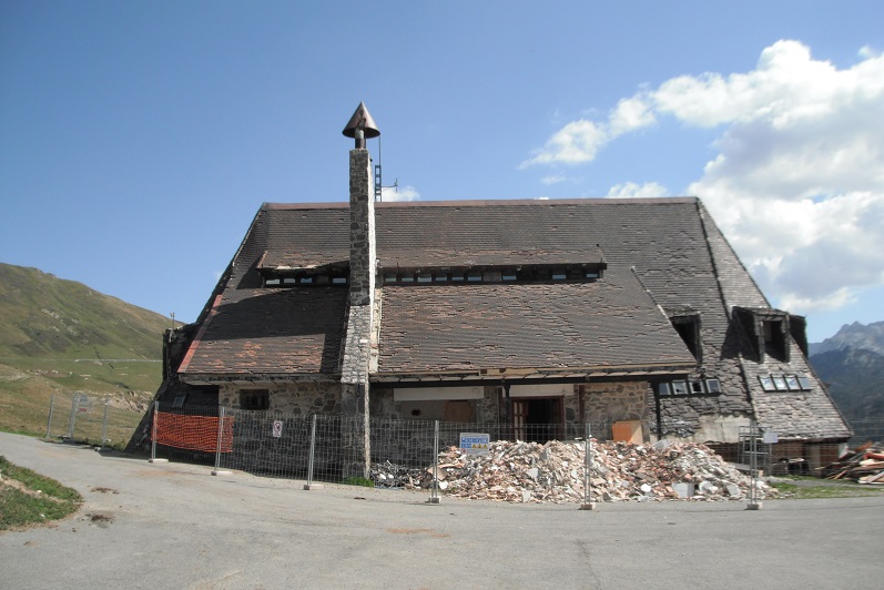 AVANCE DE LAS OBRAS DE REHABILITACION DEL REFUGIO ANGEL OLOR&Oacute;NN